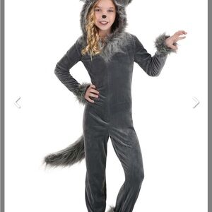Gray Wolf Kids Costume